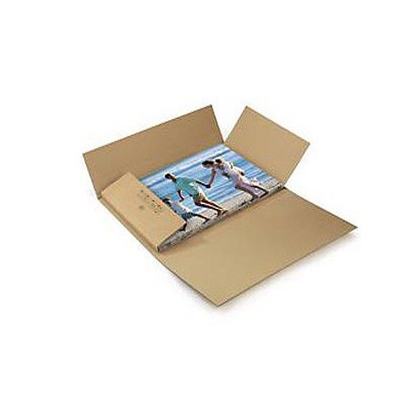 15 cartons d'emballage 25 x 25 x 10 cm - Simple cannelure - Raja