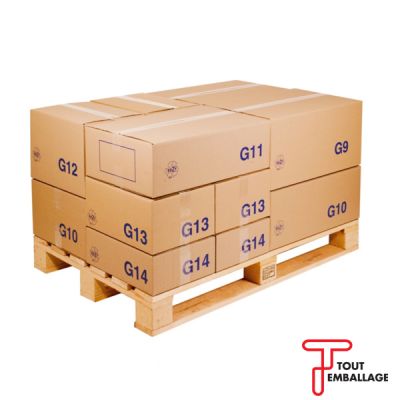 Plateau manuel carton l Caisse et stockage l GH Diffusion Emballage